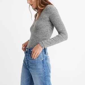 Madewell Wrap Thong Bodysuit